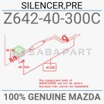 104020003-اگزوز کامل مزدا 3 قدیم تیپ 1-سازنده مزدا-1