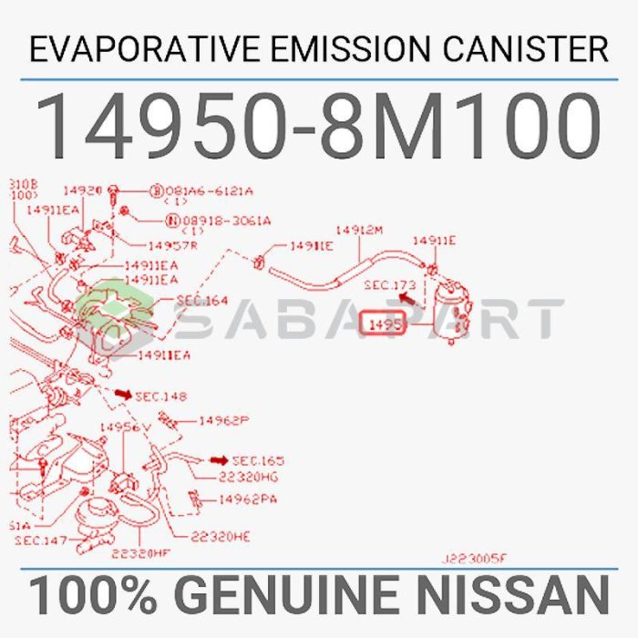 204020053-کنیستر بنزین نیسان ماکسیما-سازنده نیسان-1