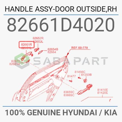 501010022-دستگیره درب کیا اپتیما-سازنده کیا-1